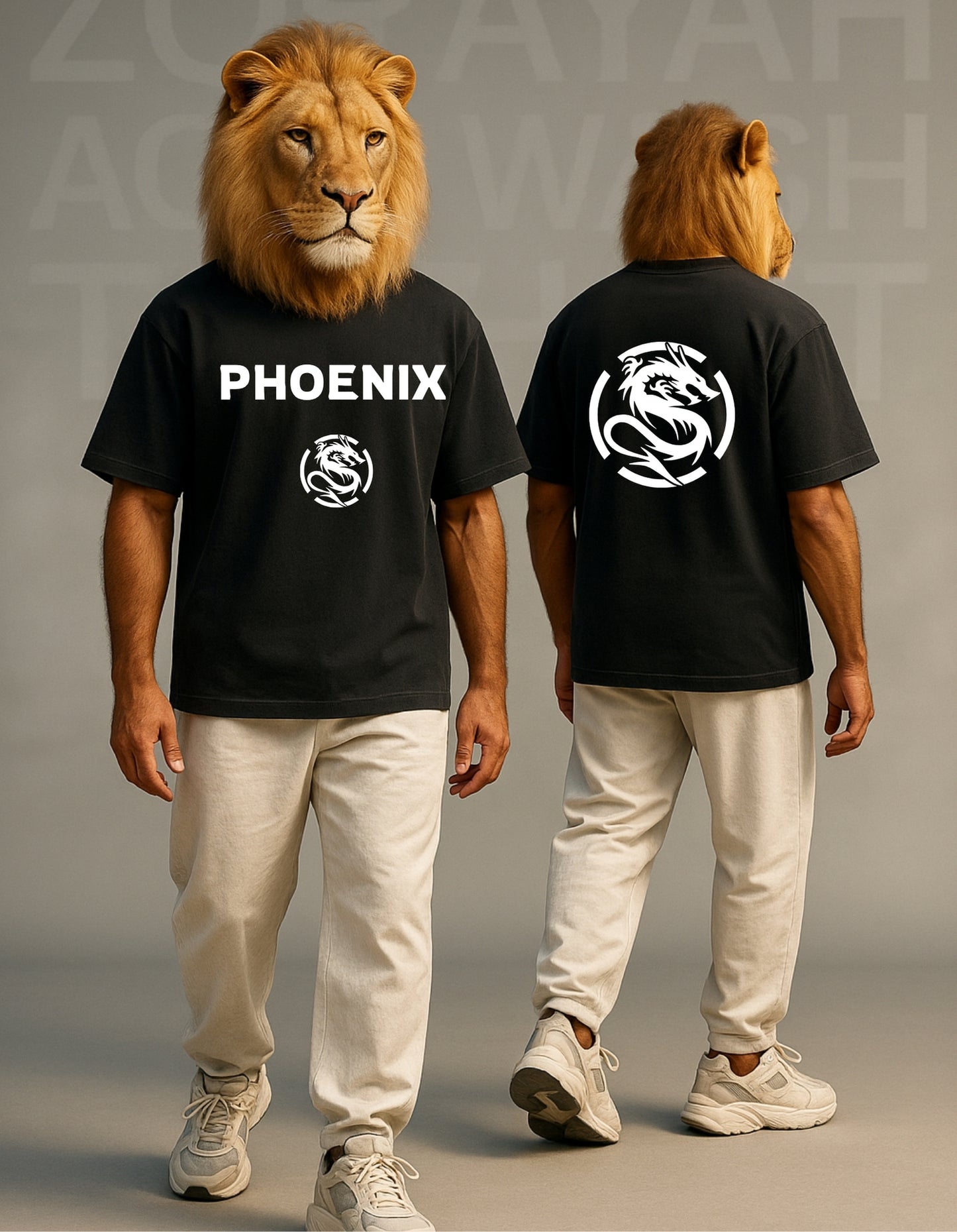 ZORAYAH PHOENIX Oversized T-Shirt β 240 GSM