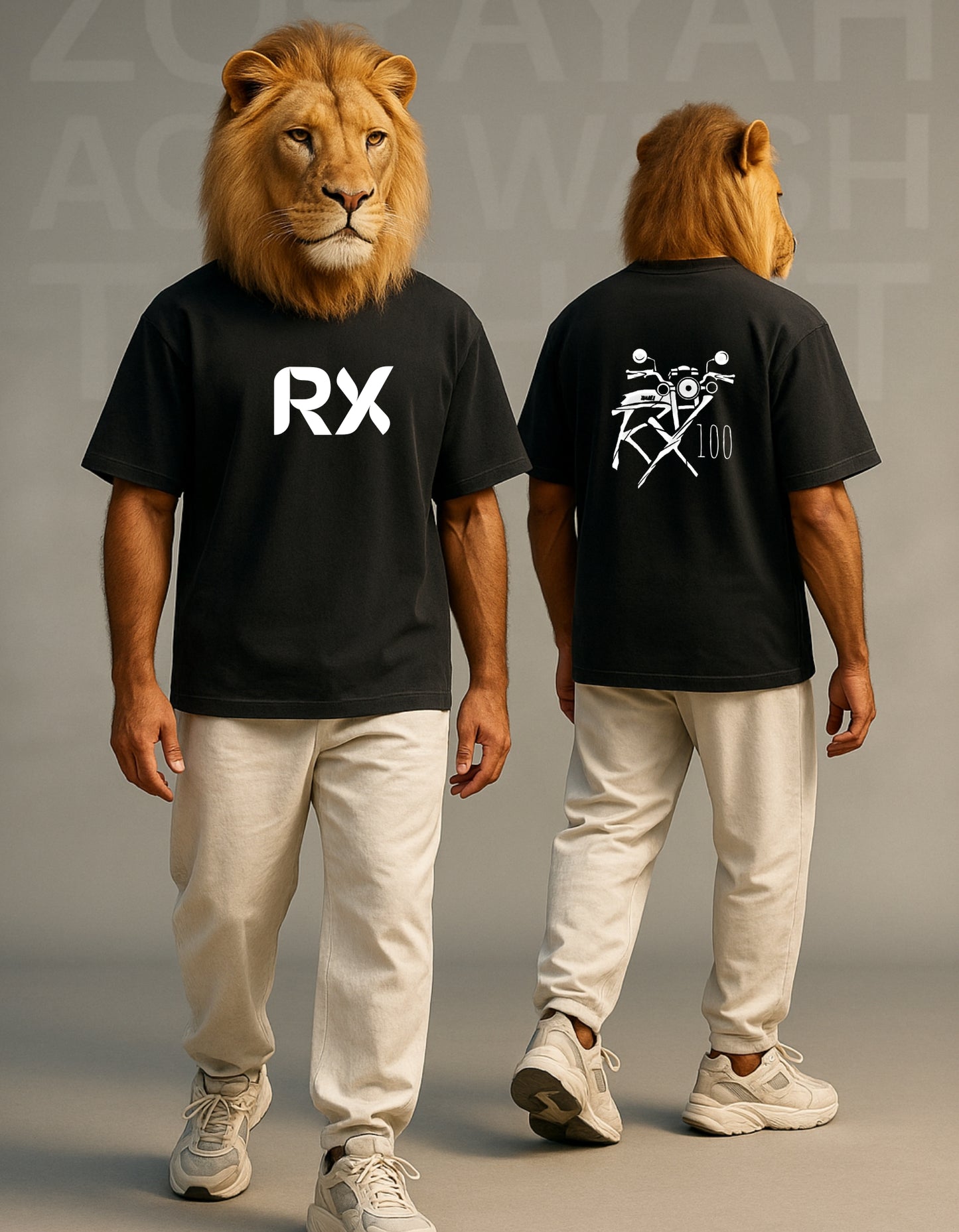 ZORAYAH RX100 Limited Edition Oversized T-Shirt β 240 GSM