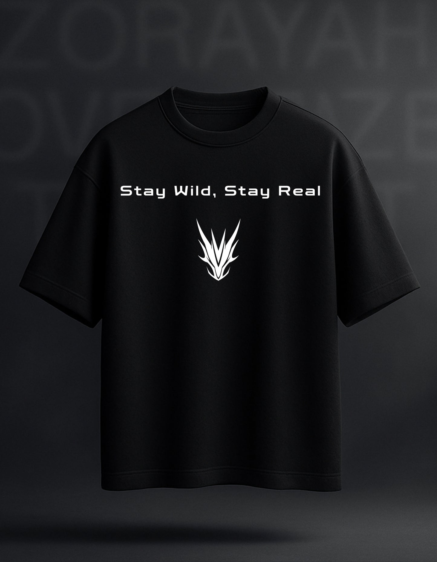 Zorayah, Phoenix T-shirt, Oversized Tee, 240 GSM, Streetwear, Unisex, Dragon Print, Minimal Design, White T-shirt, Black T-shirt