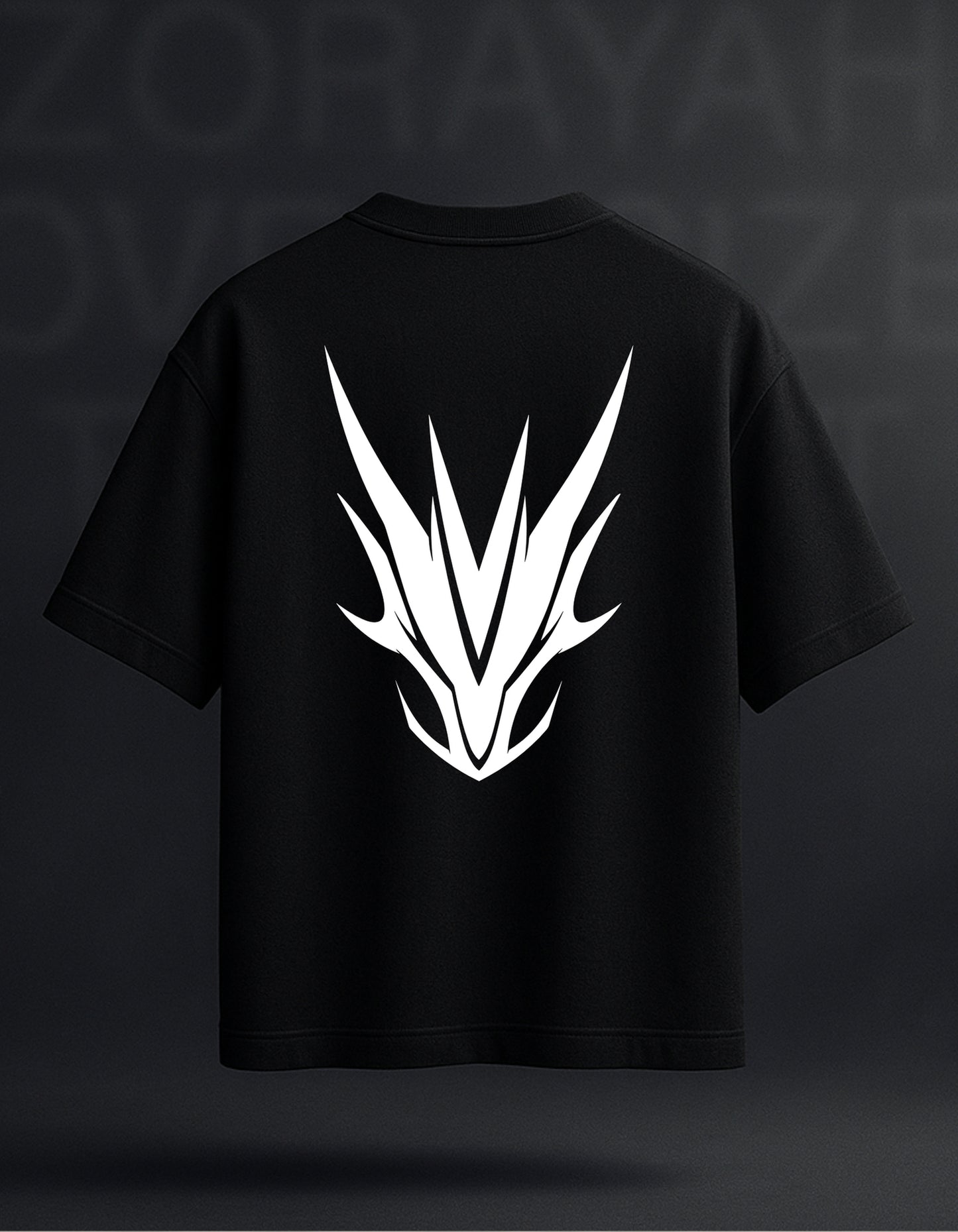 Zorayah, Phoenix T-shirt, Oversized Tee, 240 GSM, Streetwear, Unisex, Dragon Print, Minimal Design, White T-shirt, Black T-shirt